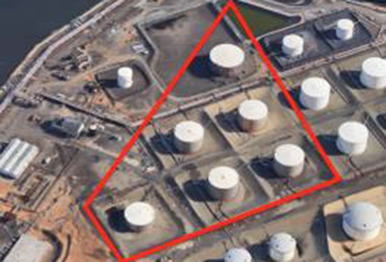Kinder Morgan Petroleum Storage Tanks - Staten Island, NY